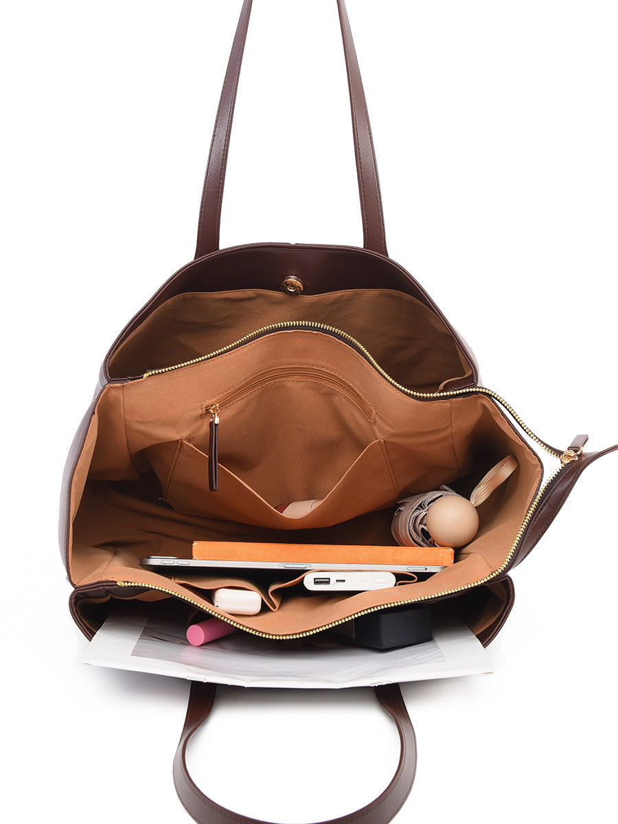 Womens PU Tote Bag