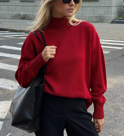 Womens Pullover Knit Sweater
