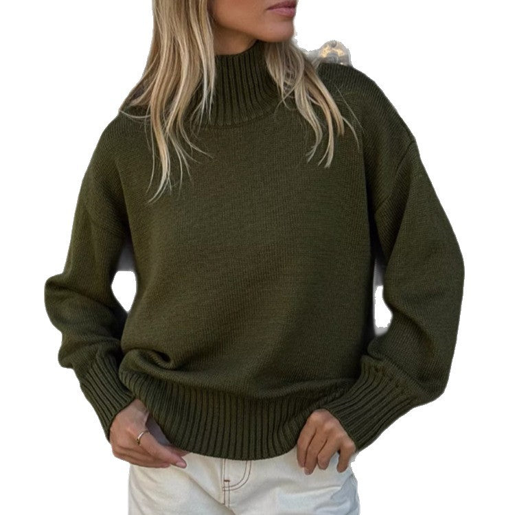 Womens Pullover Knit Sweater
