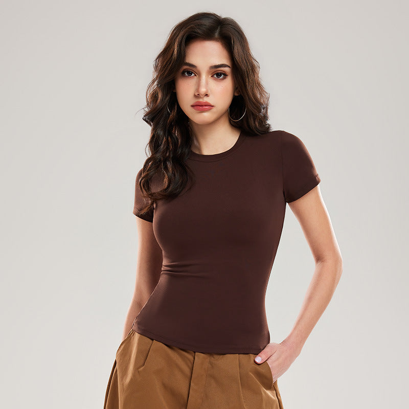 Womens Quick-Dry Fitness T-Shirt