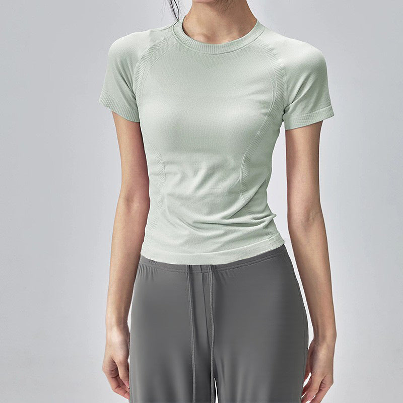 Womens Quick-Dry Fitness Yoga Top
