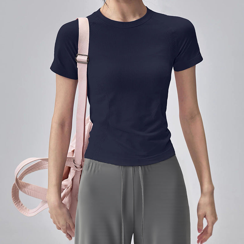 Womens Quick-Dry Fitness Yoga Top