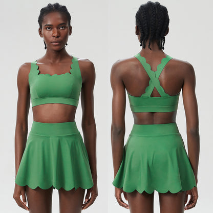 Womens Quick-Dry Tennis Two-Piece Set