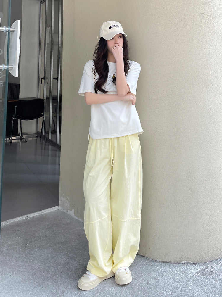Womens Quick Dry Wide Leg Trousers