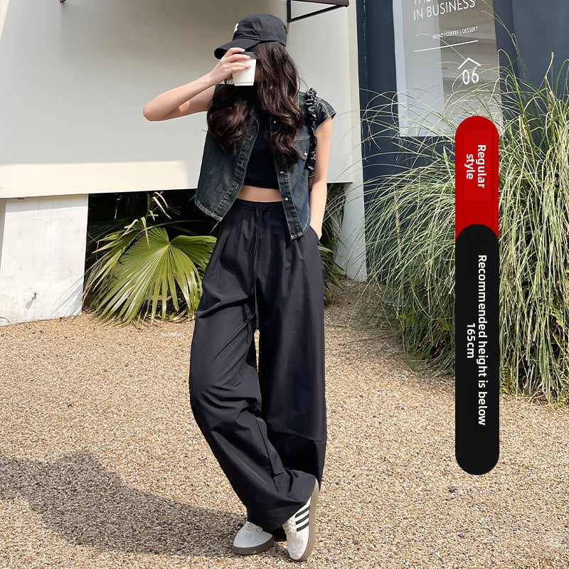 Womens Quick Dry Wide Leg Trousers