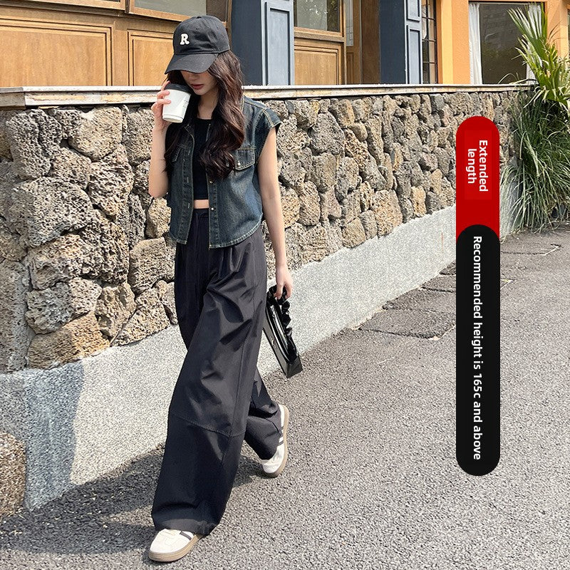 Womens Quick Dry Wide Leg Trousers
