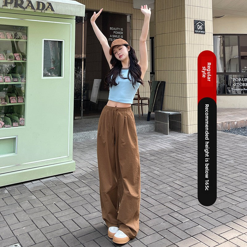 Womens Quick Dry Wide Leg Trousers