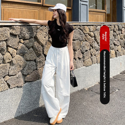 Womens Quick Dry Wide Leg Trousers