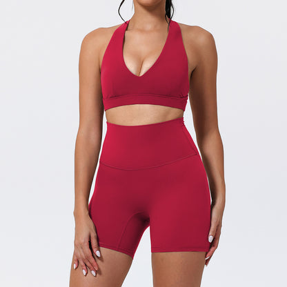 Womens Quick Dry Yoga Fitness Set