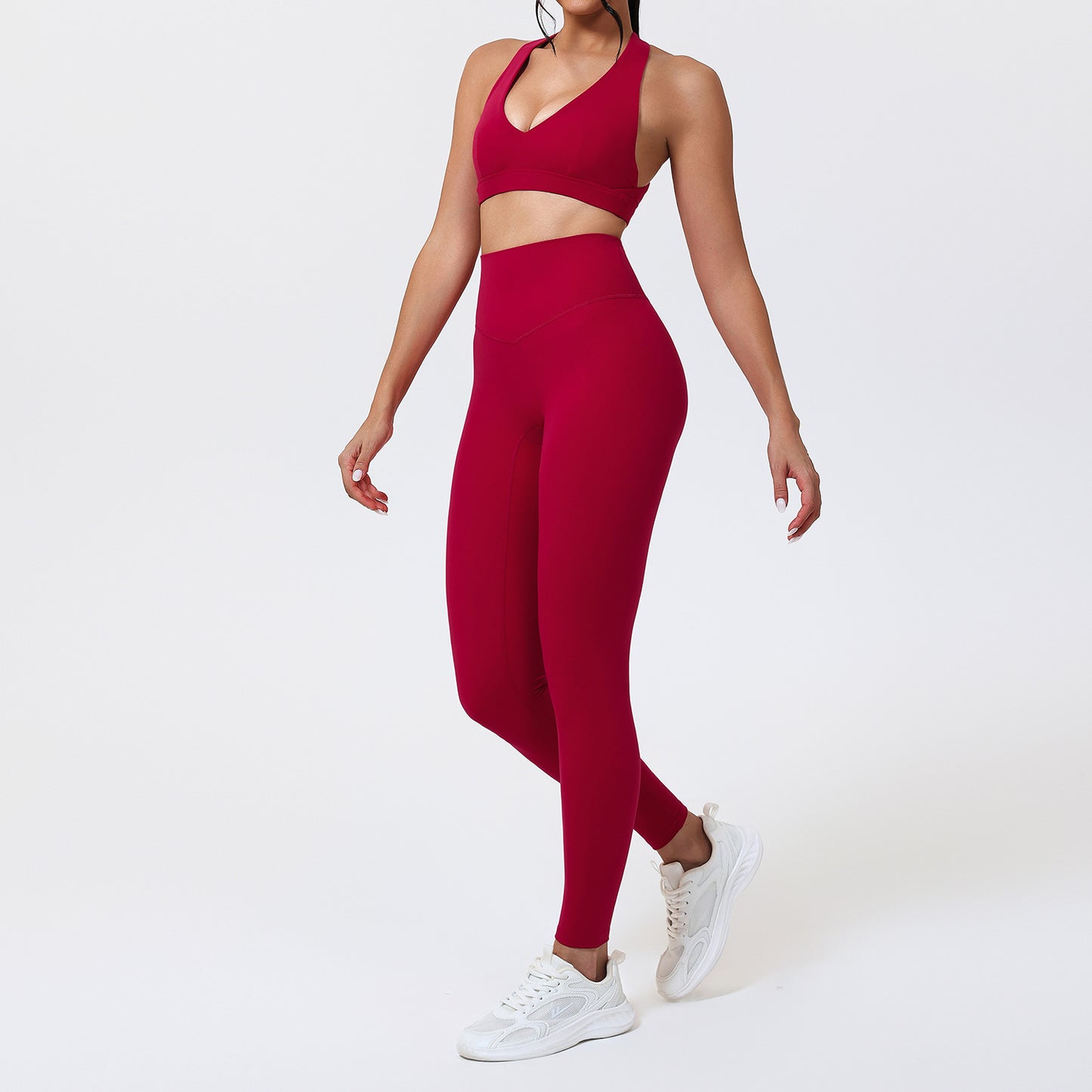 Womens Quick Dry Yoga Fitness Set