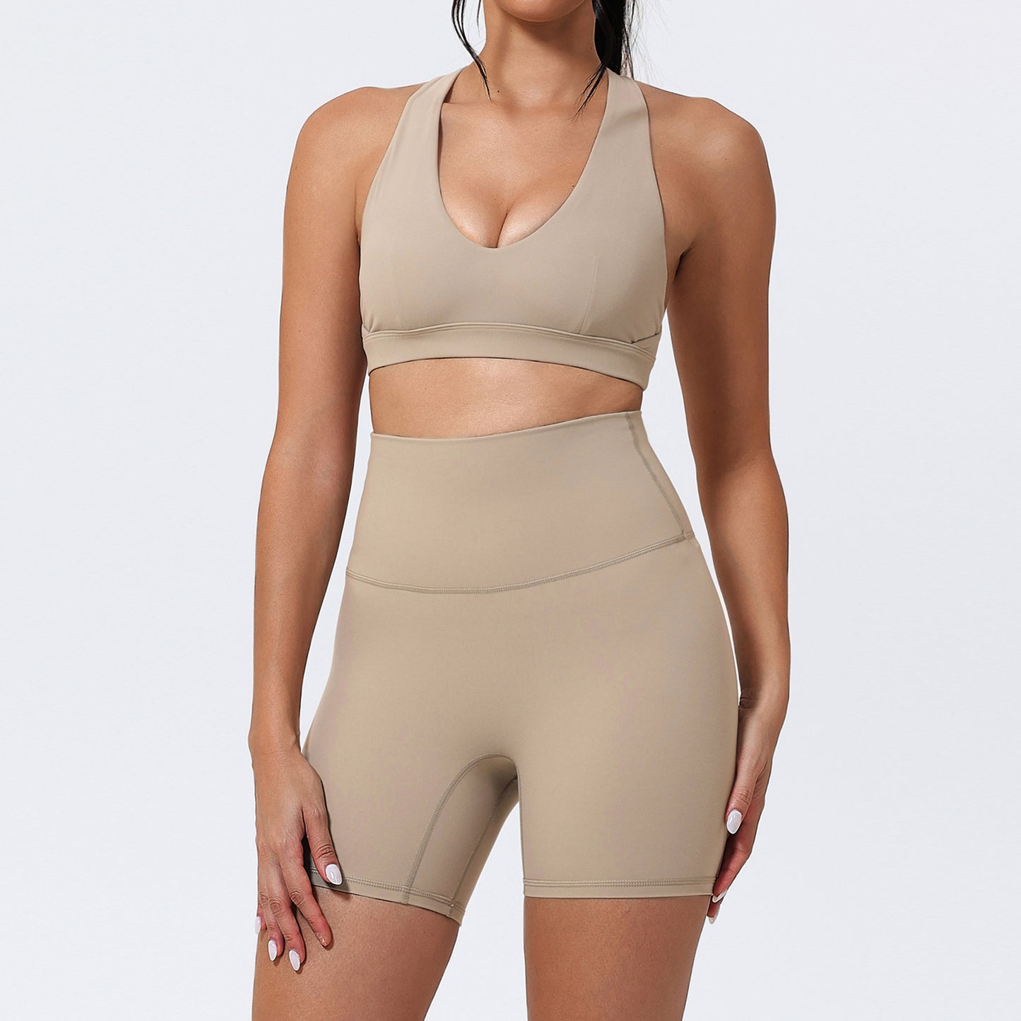 Womens Quick Dry Yoga Fitness Set