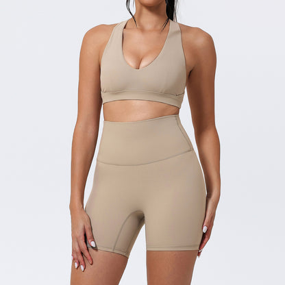 Womens Quick Dry Yoga Fitness Set