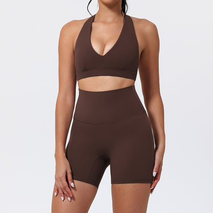 Womens Quick Dry Yoga Fitness Set