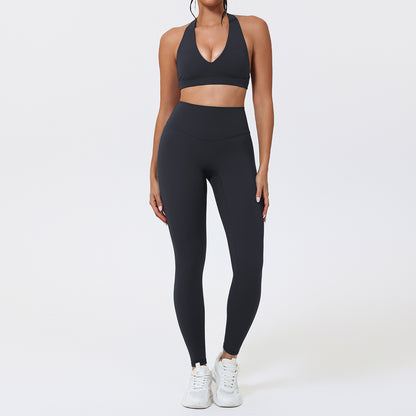 Womens Quick Dry Yoga Fitness Set