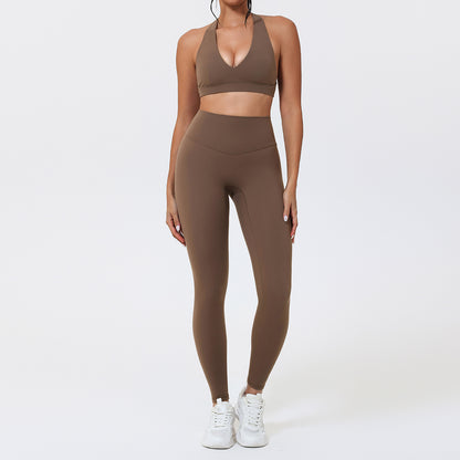 Womens Quick Dry Yoga Fitness Set