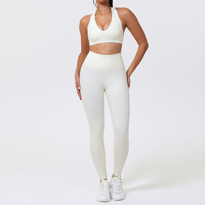 Womens Quick Dry Yoga Fitness Set