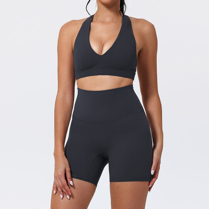 Womens Quick Dry Yoga Fitness Set