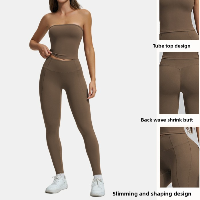 Womens Quick Dry Yoga Fitness Set