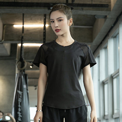 Womens Quick-Dry Yoga Running Sportswear