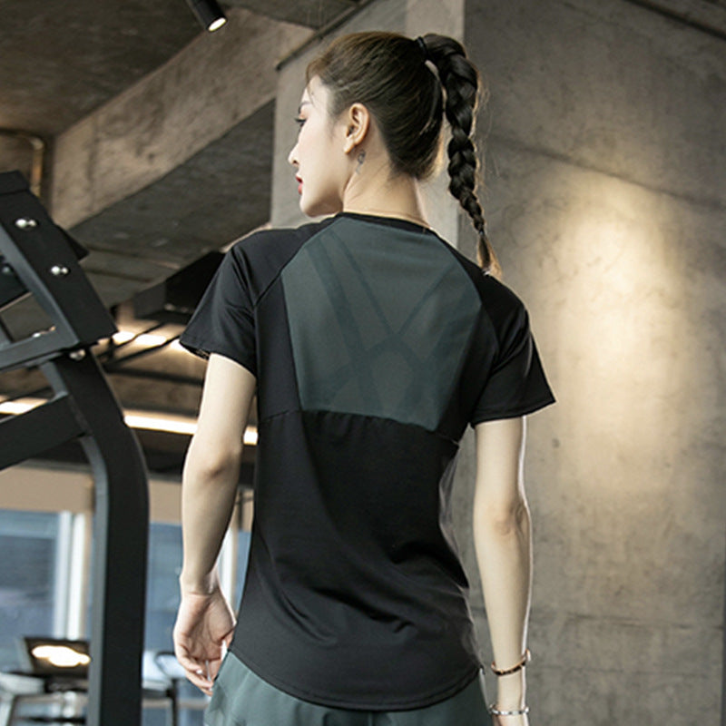 Womens Quick-Dry Yoga Running Sportswear