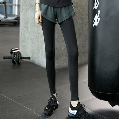 Womens Quick-Dry Yoga Running Sportswear