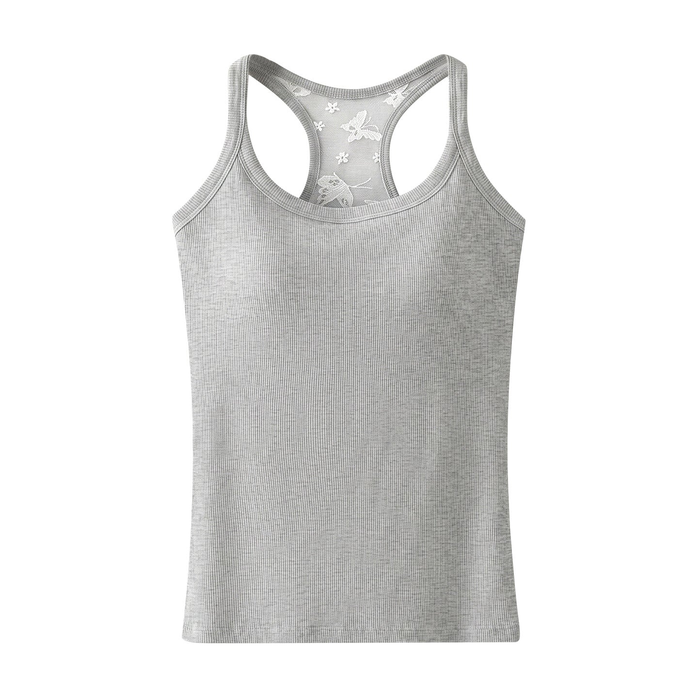 Womens Racerback Camisole with Chest Pads