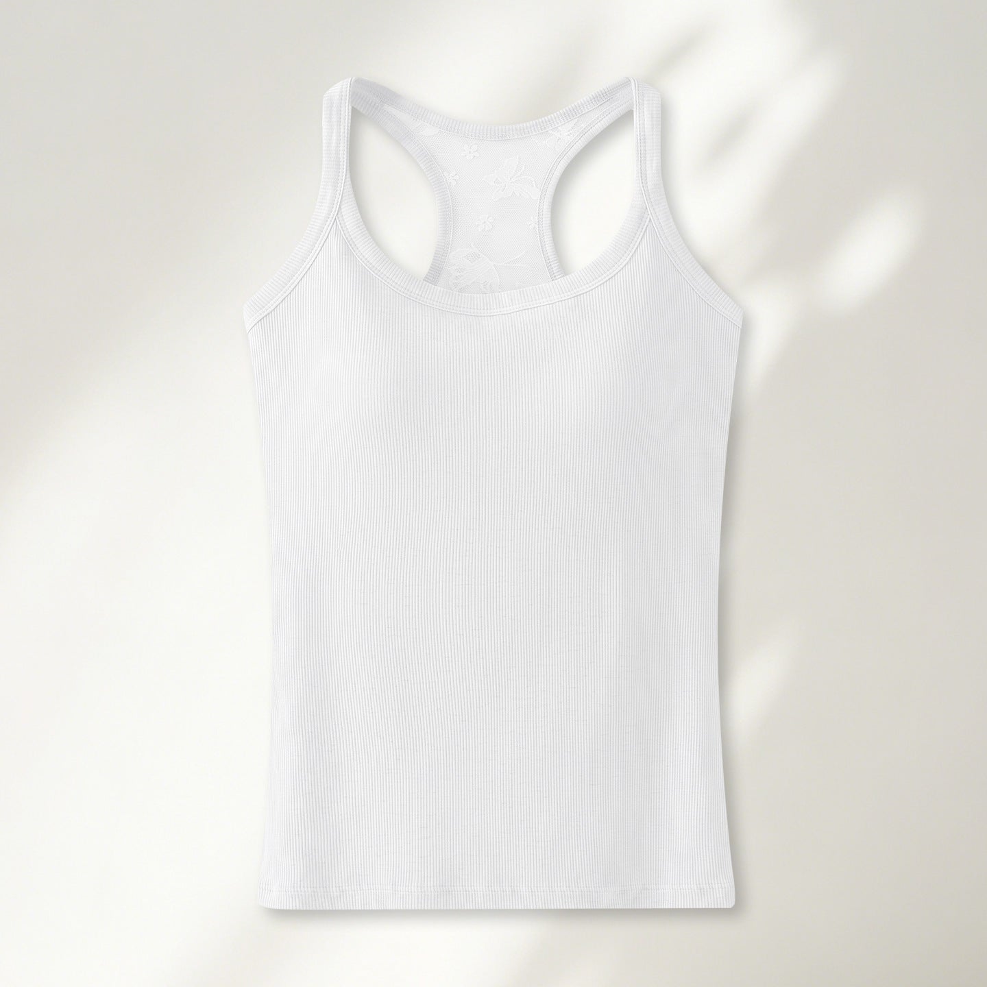 Womens Racerback Camisole with Chest Pads