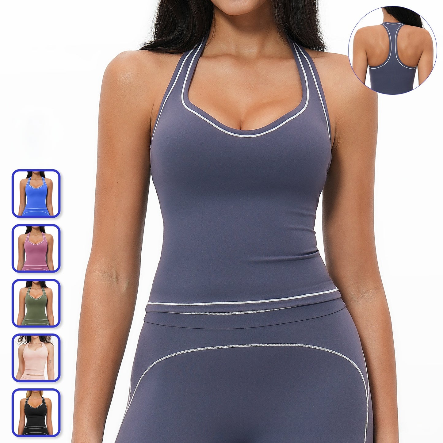 Womens Racerback Yoga Tank Top
