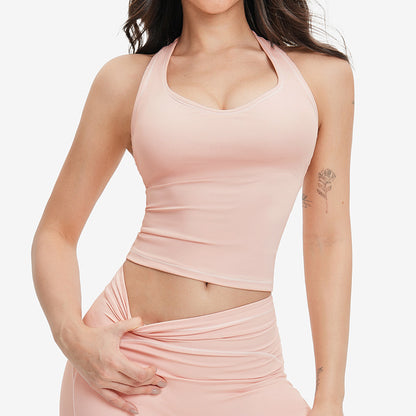 Womens Racerback Yoga Tank Top