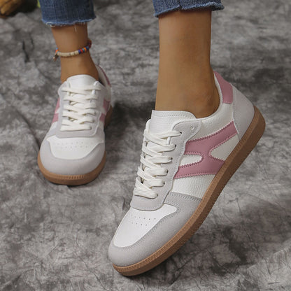 Womens Retro Flat Sports Shoes