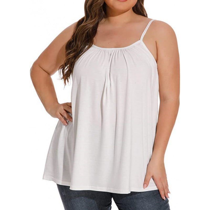 Womens Ribbed Stretch Camisole Vest