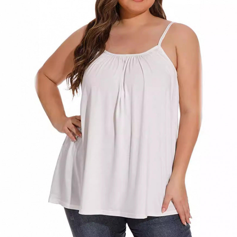 Womens Ribbed Stretch Camisole Vest