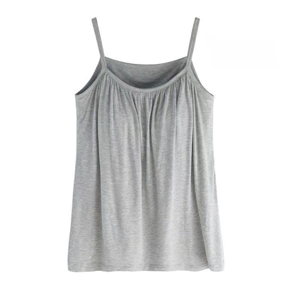 Womens Ribbed Stretch Camisole Vest
