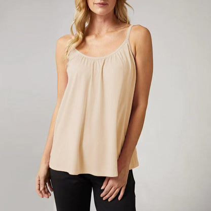 Womens Ribbed Stretch Camisole Vest