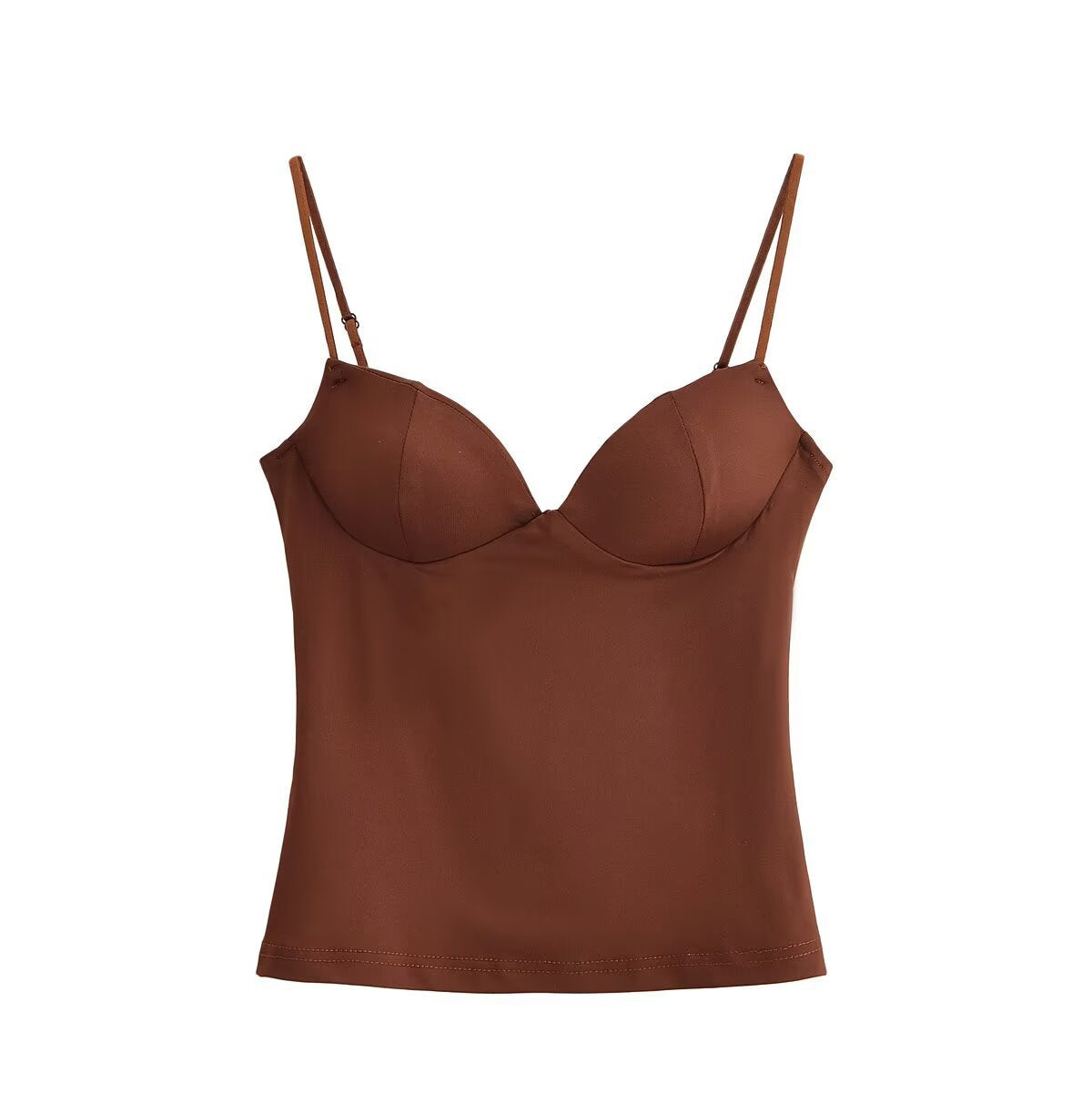 Womens Satin Camisole Top