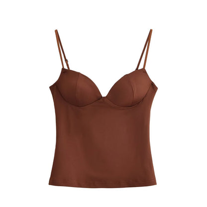 Womens Satin Camisole Top