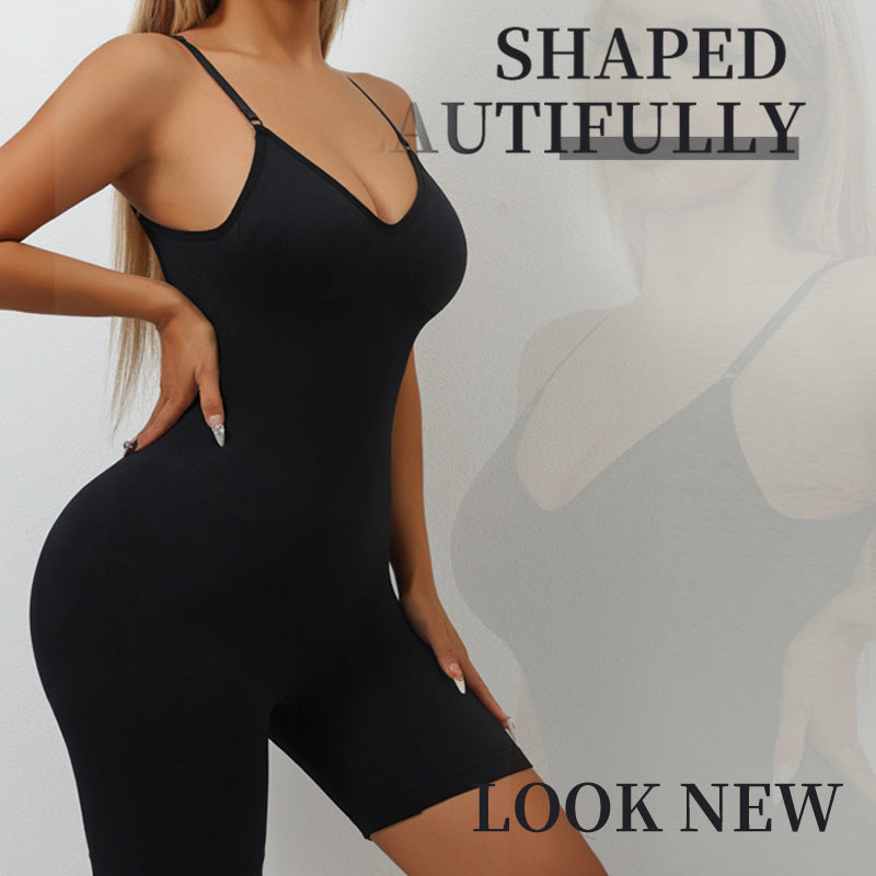 Womens Seamless Shapewear Bodysuit Tummy Control Butt Lifting