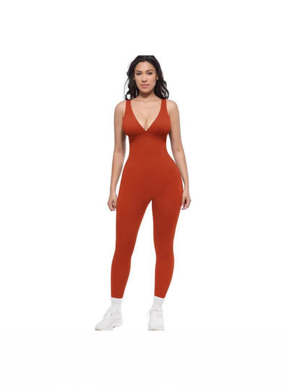 Womens Seamless Yoga Bodysuit