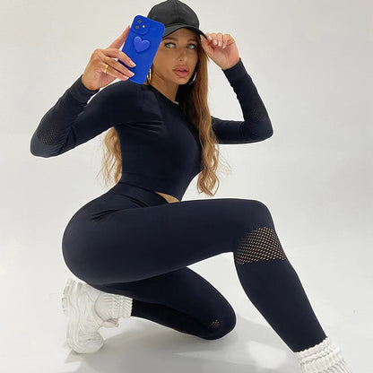 Womens Seamless Yoga Fitness