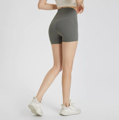Womens Seamless Yoga Running Shorts