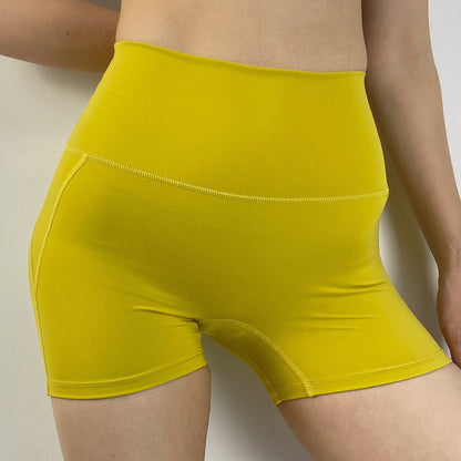 Womens Seamless Yoga Running Shorts