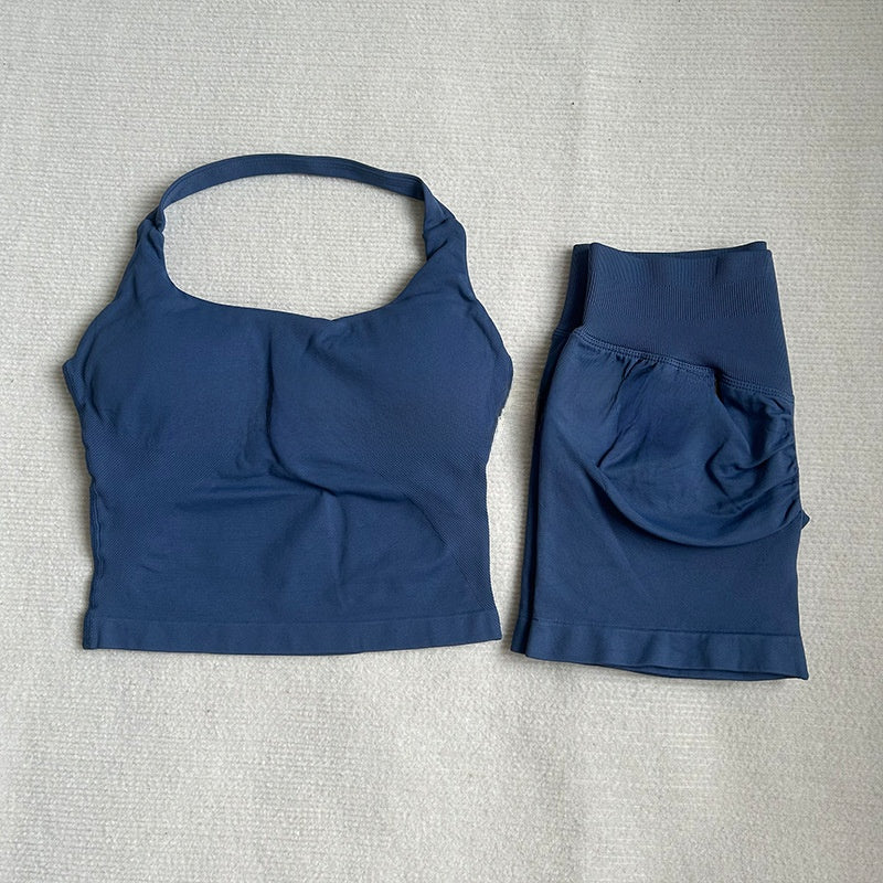 Womens Seamless Yoga Set