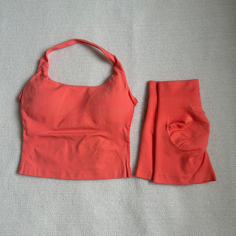 Womens Seamless Yoga Set