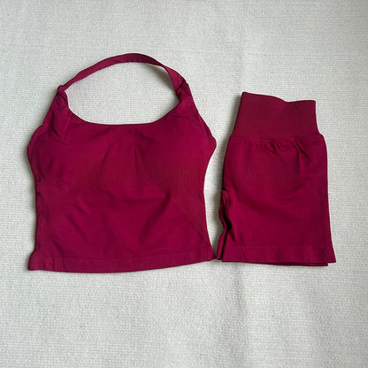 Womens Seamless Yoga Set