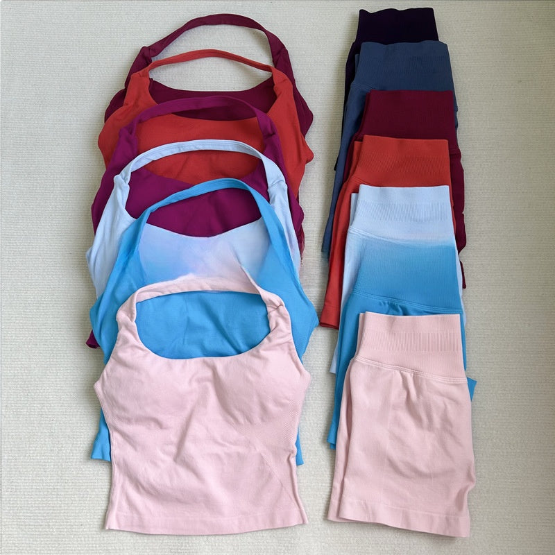 Womens Seamless Yoga Set