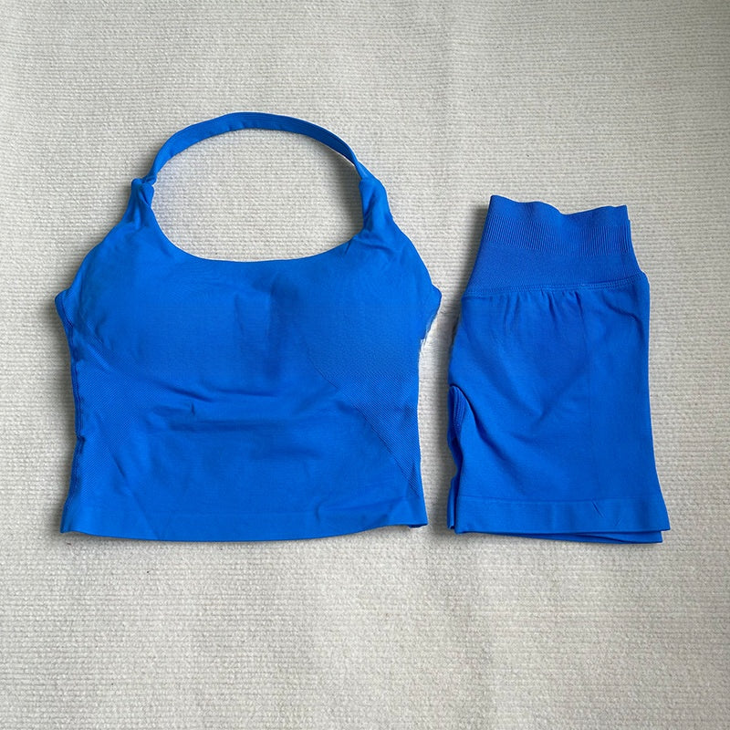 Womens Seamless Yoga Set