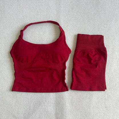 Womens Seamless Yoga Set