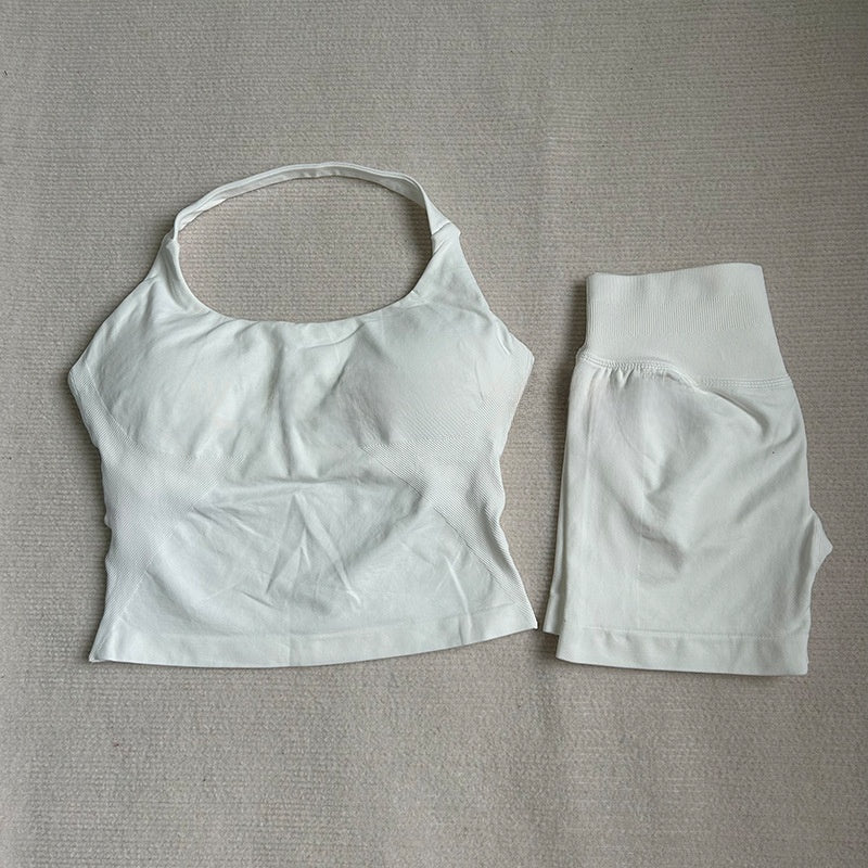 Womens Seamless Yoga Set