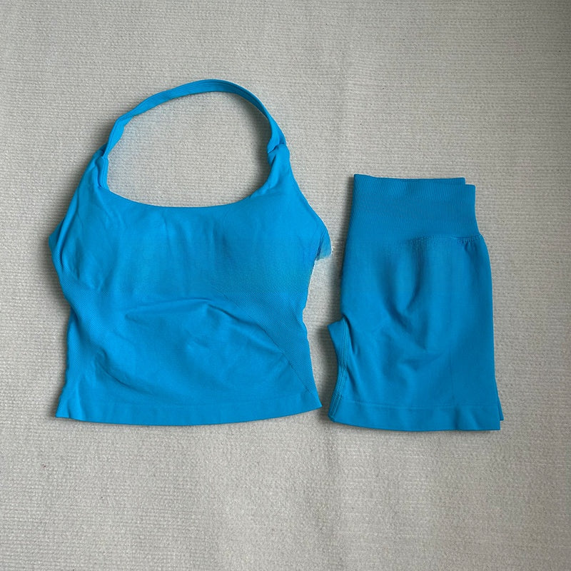 Womens Seamless Yoga Set