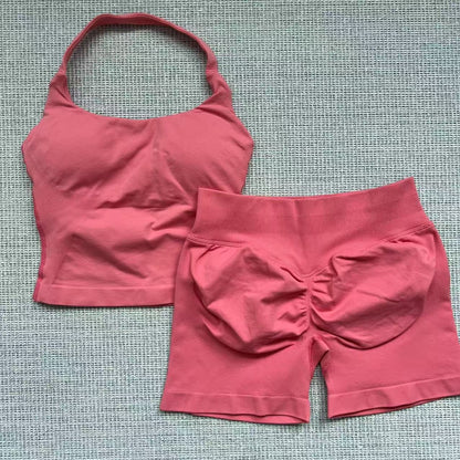 Womens Seamless Yoga Set